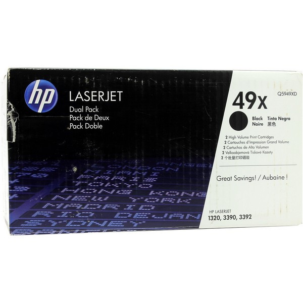 HP Q5949X Картридж черный HP 49X LaserJet 1320 (6K)