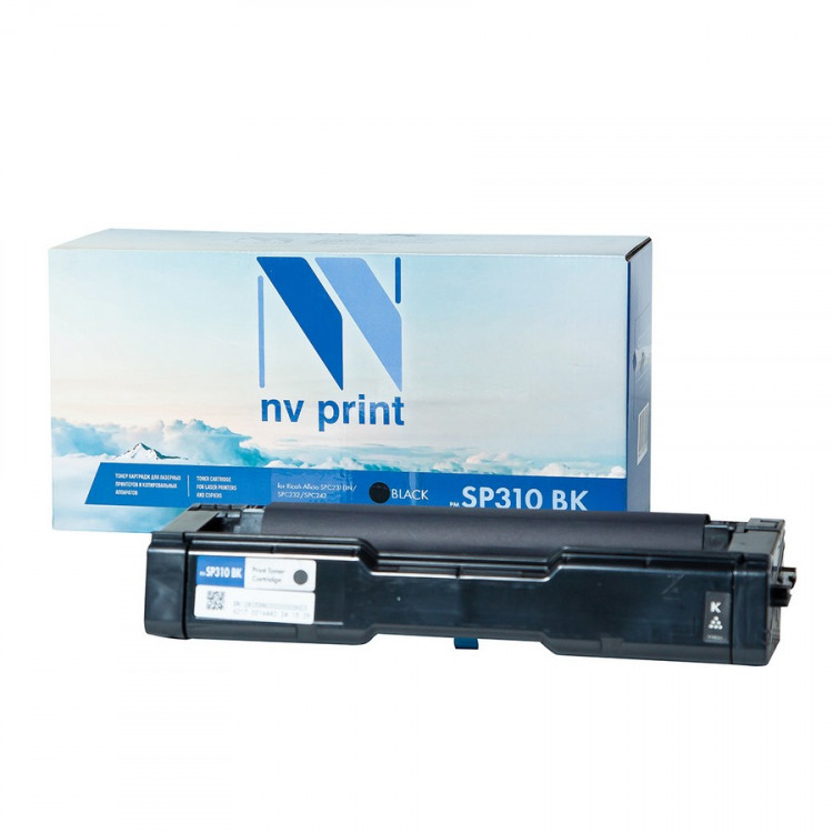 NV Print NVP-SP310BK Картридж совместимый NV-SP310 Black для Ricoh Aficio SPC231DN / SPC232 / SPC242 (6500k)