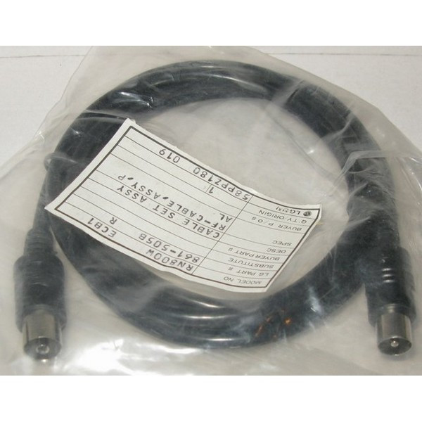 Кабель TV Plug - TV Jack телевизионный удлинитель  1.80 м