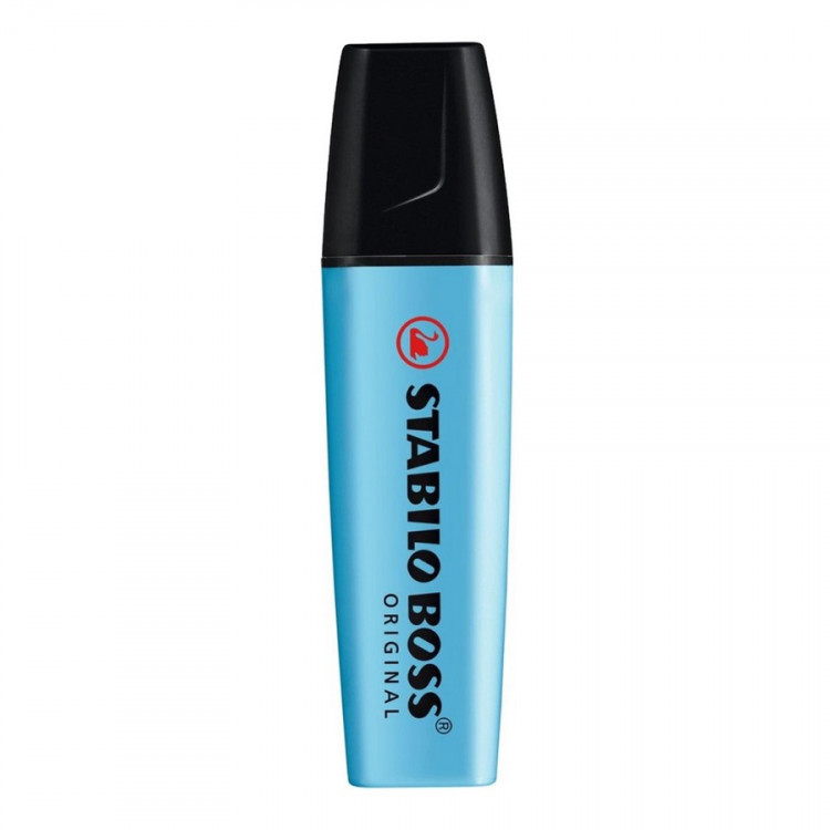Текстовыделитель Stabilo Boss Original  Голубой 2-5 мм. (STABILO 70/31)