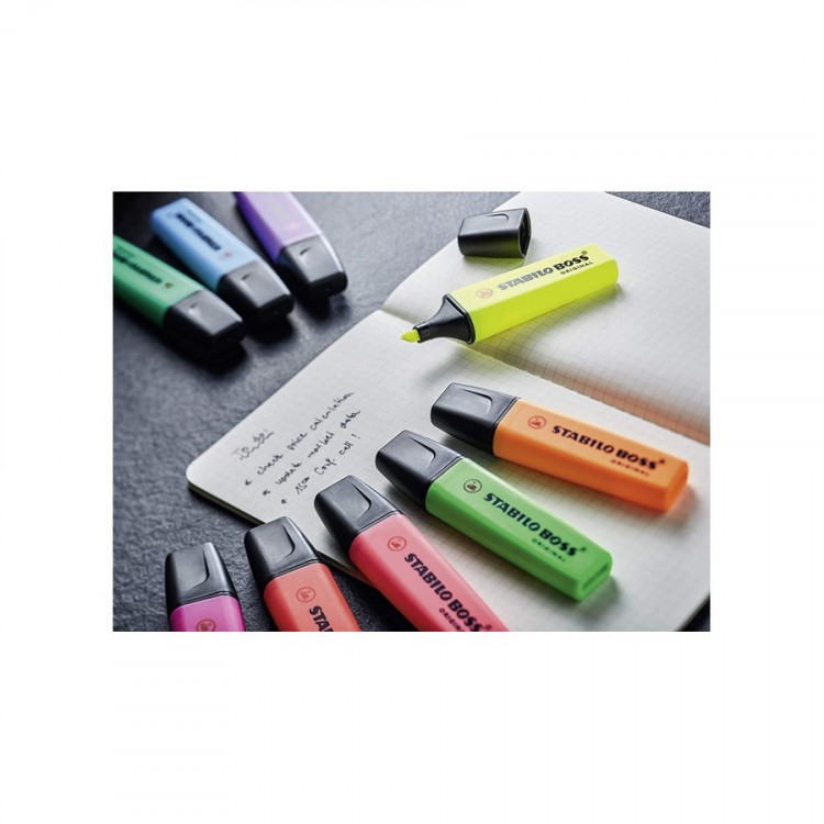 Текстовыделитель Stabilo Boss Original  Голубой 2-5 мм. (STABILO 70/31)