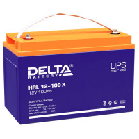 Energon HRL 12-100 X Аккумулятор DELTA HRL 12-100 X, 12 / 100 В / Ач, 330х171х220 мм