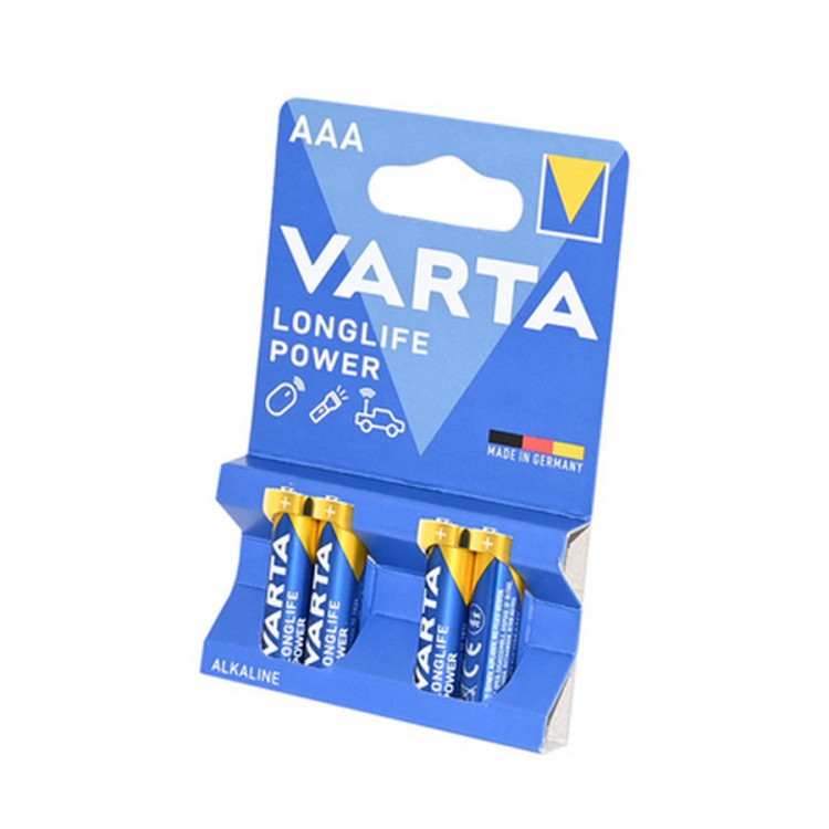 Батарейка VARTA LONGLIFE POWER 4903 LR03 BL4 (Комплект 4 шт.)