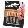 Батарейка DURACELL LR6 BL4 (Комплект 4 шт.)