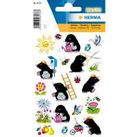 HERMA 3173 НАКЛЕЙКИ MAGIC Кротик в саду