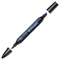 Маркер спиртовой Winsor & Newton Brushmarker двухсторонний, цвет 045 (Royal Blue)