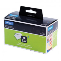 DYMO S0722380 Адресные этикетки DYMO разноцв. 89х28мм 4х130шт / рул  желтый, розовый, синий, зеленый