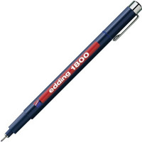 Ручка капиллярная Edding 1800 (003) синий 0,1 мм