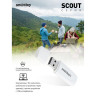 Флеш-диск 4 GB SMARTBUY Scout, USB 2.0, белый, SB004GB2SCW