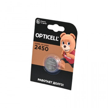 Батарейка OPTICELL SPECIALTY CR2450 BL1 Тип: 2450Цена: за 1 шт.