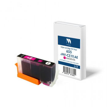 NV Print NVP-CZ111AE Струйный картридж 655 (NV-CZ111AE) Magenta для HP DeskJet IA 3525 / 4615 / 5525 / 6525 (15 мл) совместимый NV Print NVP-CZ111AE Струйный картридж 655 (NV-CZ111AE) Magenta для HP DeskJet IA 3525 / 4615 / 5525 / 6525 (15 мл) совместимый NVP-CZ111AE, Совместимость: , ресурс: 0 стр.