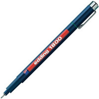 Ручка капиллярная Edding 1800 (004) зеленый 0,1 мм