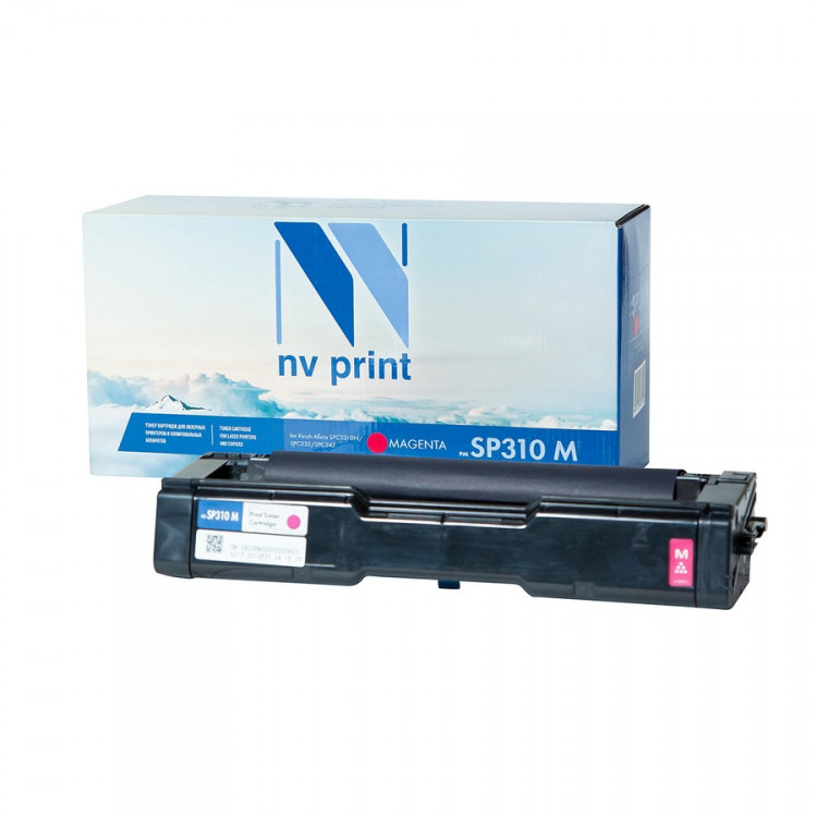 NV Print NVP-SP310M Картридж совместимый NV-SP310 Magenta для Ricoh Aficio SPC231DN / SPC232 / SPC242 (2500k)