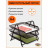 Лоток для бумаг ORANGE PEEL горизонтальный металлический черный, 3 секции (ORANGE PEEL HY62001A BK)