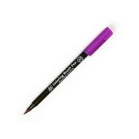 Маркер акварельный KOI Coloring Brush Pen, художественный, кисть, цвет 223 Bordeaux (Sakura XBR#223)