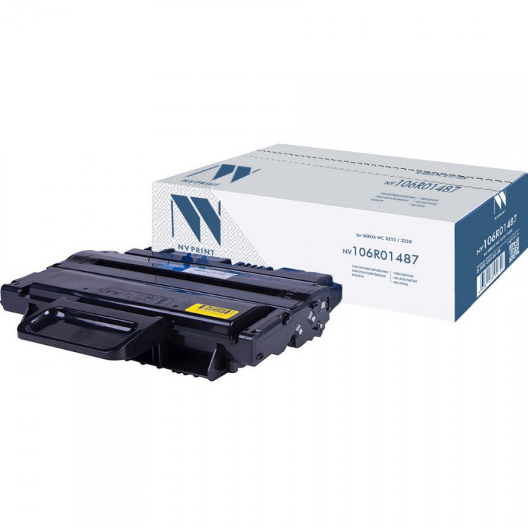 NV Print NVP-106R01487 Картридж совместимый NV-106R01487 для Xerox WC 3210  /  3220 (4100k)