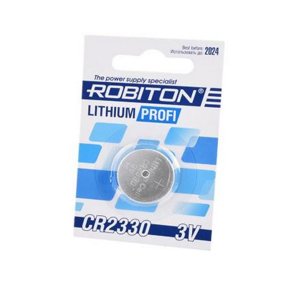 Батарейка ROBITON PROFI R-CR2330-BL1 CR2330 BL1