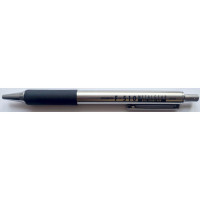 Ручка шариковая автоматическая Zebra F-510 Metalgear, 0,7 мм, меаллический корпус, черная (Zebra F-510)