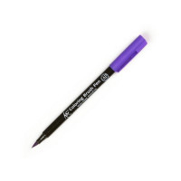 Маркер акварельный KOI Coloring Brush Pen, художественный, кисть, цвет 224 Light Purple (Sakura XBR#224)