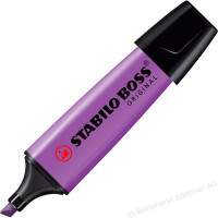 Текстовыделитель Stabilo Boss Original 70/55 фиолетовый 2-5 мм, (скошенный)