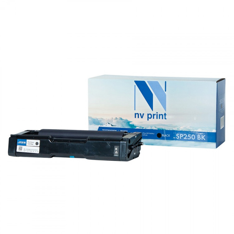 NV Print NVP-SP250BK Картридж совместимый NV-SP250 Black для Ricoh Aficio SPC250DN / SPC260 / SPC261 (2000k)