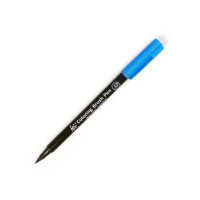 Маркер акварельный KOI Coloring Brush Pen, художественный, кисть, цвет 225  Steel Blue (Sakura XBR#225)