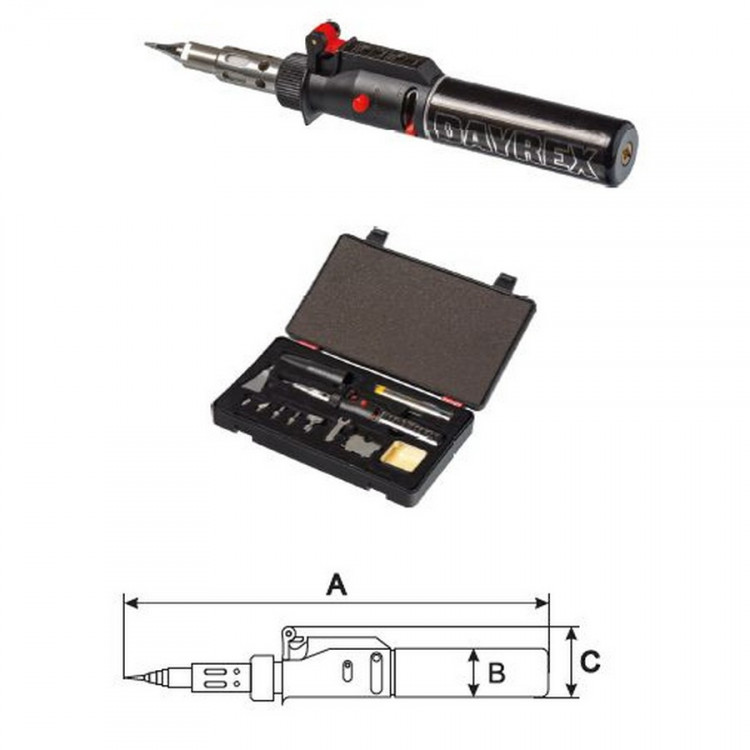 Газовый паяльник DAYREX-25 (DAYREX DR-25 626553) Газовый паяльник DAYREX-25 (DAYREX DR-25 626553)