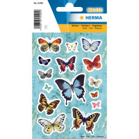 HERMA 15400 НАКЛЕЙКИ MAGIC прозрачные бабочки
