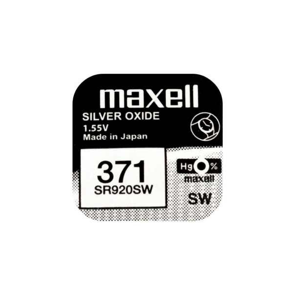 Батарейка MAXELL SR920SW 371 OLD