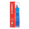 Ручка шариковая STABILO galaxy 818 F/0,38 мм, синяя, 3 шт в блистере (STABILO 818/41-3B)