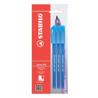 Ручка шариковая STABILO galaxy 818 F/0,38 мм, синяя, 3 шт в блистере (STABILO 818/41-3B)