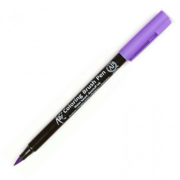 Маркер акварельный KOI Coloring Brush Pen, художественный, кисть, цвет 238 Lavender (Sakura XBR#238) Акварельные маркеры Koi представлены палитрой из 48 цветов.
Чернила на водной основе и красителях хорошо смешиваются между собой, что позволяет создавать множество оттенков, красивых цветовых переходов и эффектов.