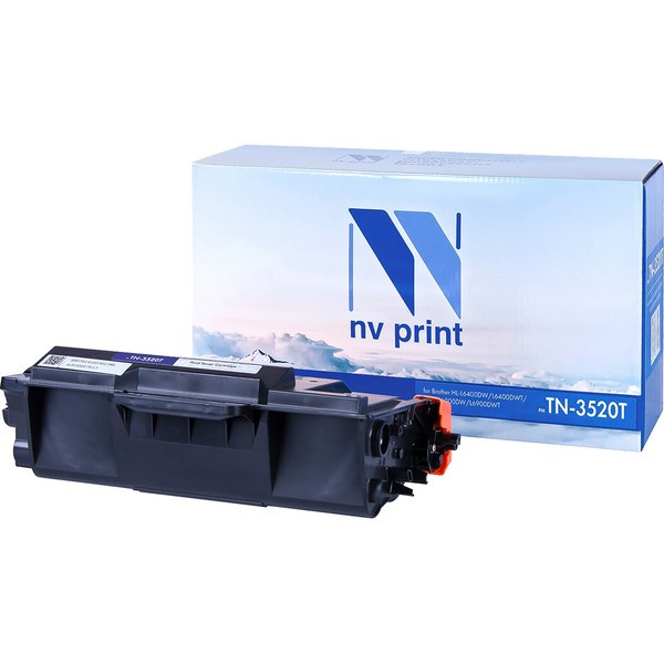 NV Print NVP-TN3520T Картридж совместимый NV-TN-3520T для Brother MFC-L6900DW /  HL-L6400DW /  HL-L6400DWT  (20000k)