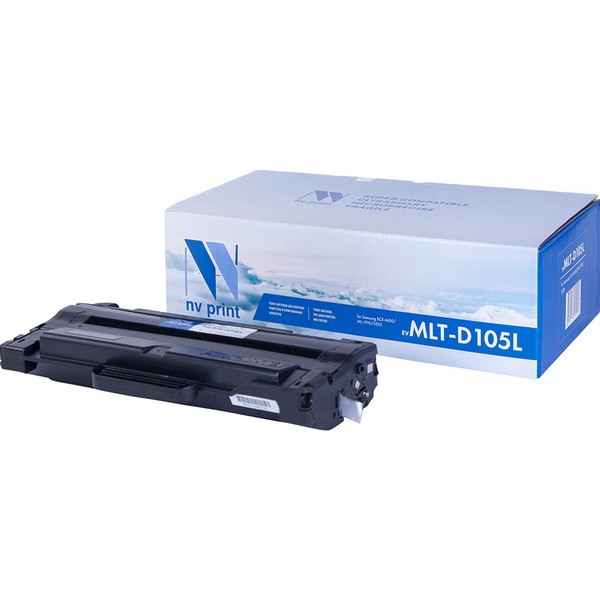 NV Print NVP-MLTD105L Картридж совместимый NV-MLT-D105L для Samsung ML 1910 /  1915 /  2525 /  2525W /  2540 /  2540R /  2580 /  2580n /  SCX 4600 /  4623 /  4623f /  4623fn /  4623fw /  SF 650 /  650P (2500k)