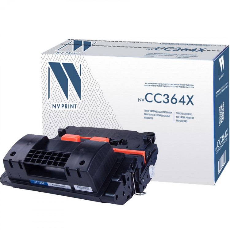 NV Print NVP-CC364X Картридж совместимый NV-CC364X для HP LaserJet P4010 /  P4015 /  P4015dn /  P4015n /  P4015tn /  P4015x /  P4510 /  P4515 /  P4515n /  P4515tn /  P4515x /  P4515xm (24000k)