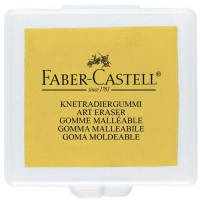 Ластик клячка Faber-Castell, формопласт, 40x35x10 мм., цветной, пластиковый контейнер, 1 шт. (Faber-Castell 127321)