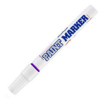 Маркер краска Munhwa Paint Marker PM-09, лаковый, 4 мм., фиолетовый (Munhwa 671123)