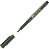 Ручка капиллярная Faber-Castell FINEPEN 1511 Document, 0,4 мм, цвет черный (Faber-Castell 151199)