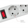 Сетевой фильтр POWER CUBE SPG-B-6-WHITE 5 розеток (1.9м) (ПВС 3х0,75) белый BL1
