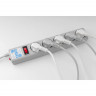 Сетевой фильтр POWER CUBE SPG-B-6-WHITE 5 розеток (1.9м) (ПВС 3х0,75) белый BL1