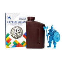 NV Print NVP-3D-PLANT-BASED-RESIN-CLEAR-BLUE Фотополимерная смола NVPRINT Plant Based Resin Clear Blue для 3D печати 1 кг (бут)