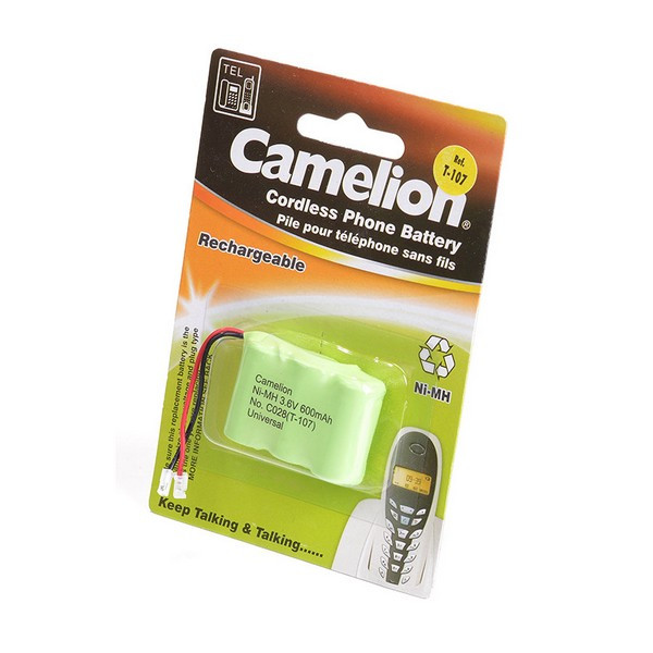 Аккумулятор Camelion C-028 3NH-2/3AA600BMU 3.6V-600mAh (T-107) BL1 смотри артикул: BT13470