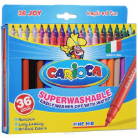 Фломастеры Carioca Joy, набор 36 цветов (Carioca 40616)