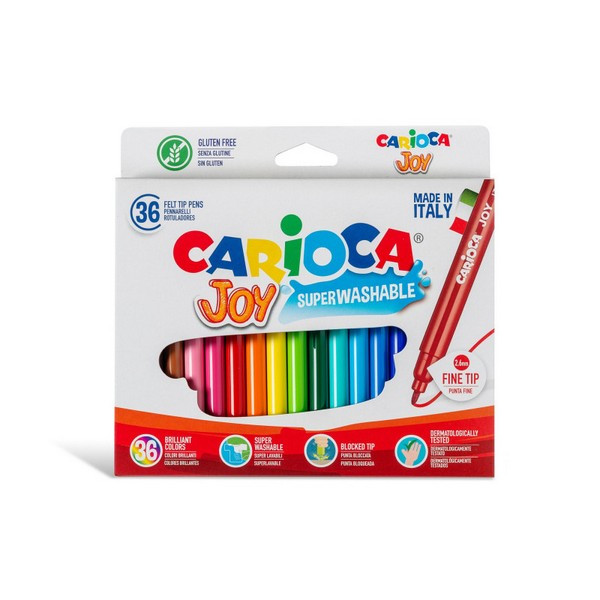 Фломастеры Carioca Joy, набор 36 цветов (Carioca 40616)