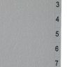 Разделитель пластиковый BRAUBERG, А4, 12 листов, цифровой 1-12, оглавление, серый, РОССИЯ, 225596