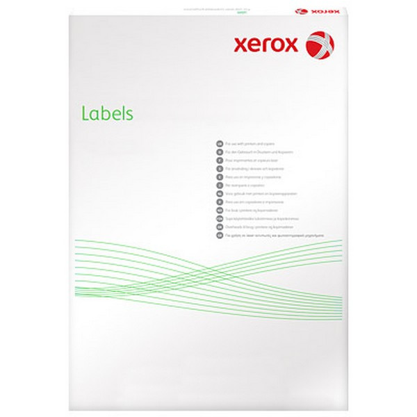 Xerox 003R97288 Наклейки Colotech Laser Gloss XEROX А4:1, 100 листов