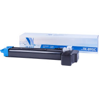 NV Print NVP-TK895C Картридж совместимый NV-TK-895 Cyan для Kyocera FS-C8020MFP /  FS-C8025MFP /  FS-C8520MFP /  FS-C8525MFP (6000k)