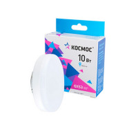 Лампа светодиодная КОСМОС Lksm_LED10WGX5345C 10Вт GX53 4500K BL1