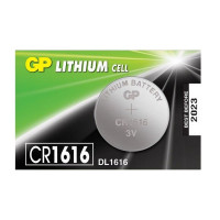 Батарейка GP Lithium GPCR1616-C5 CR1616 (отрывной блок) 1 шт.