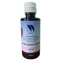 NV Print NVP-INK-GT53XL-PGM-Bk Чернила пигментные GT53XL (1VV21AL) для HP DeskJet GT 5810, 5820, 5822, Ink Tank 115, 310, 315, 319, 410, 419, 415, Smart Tank 515, 615 (135ml) Black совместимые